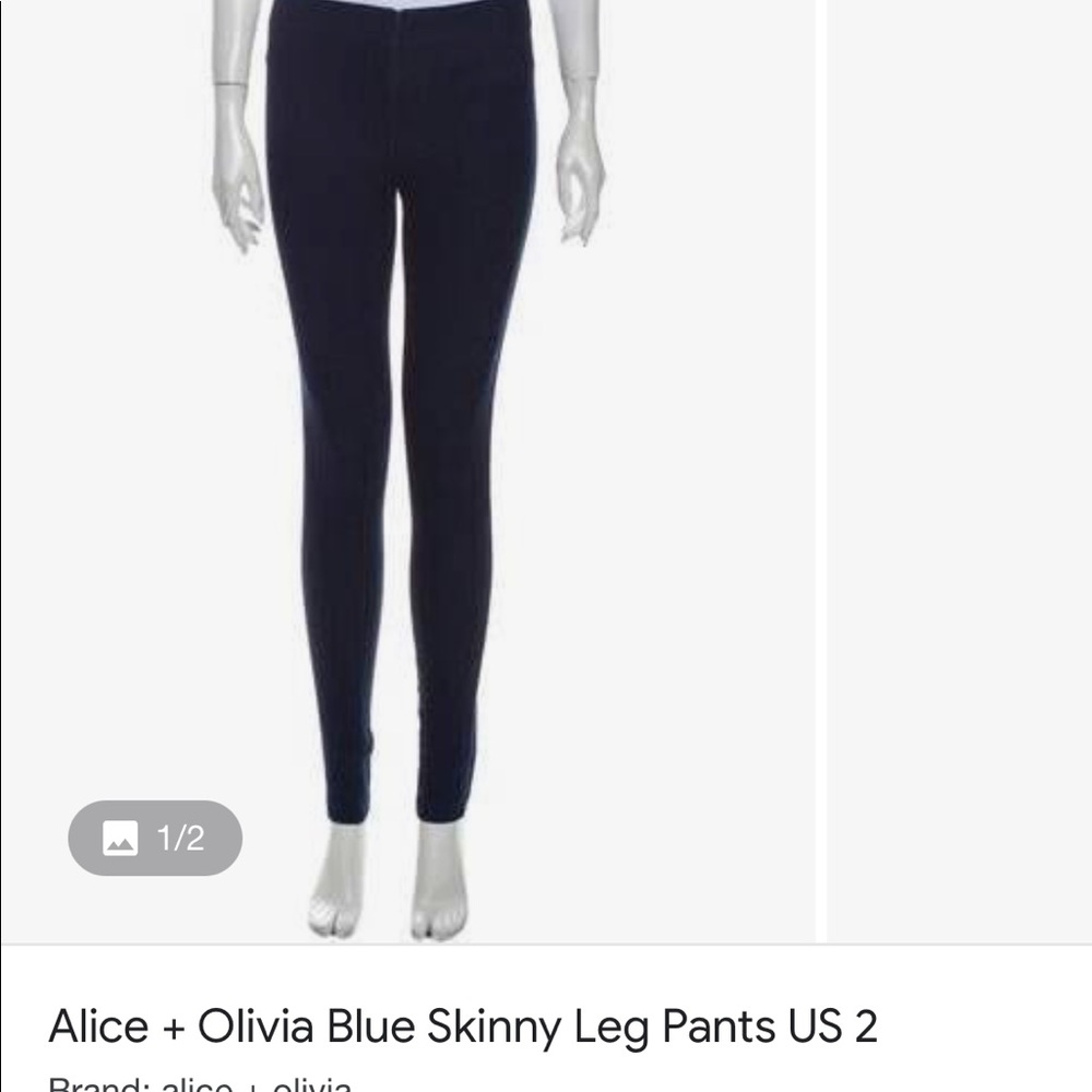 Alice + Olivia pants for tall girl size 2